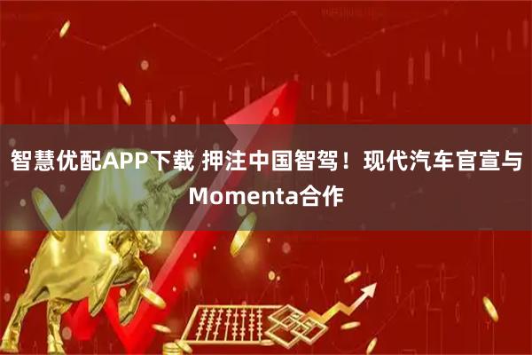 智慧优配APP下载 押注中国智驾！现代汽车官宣与Momenta合作